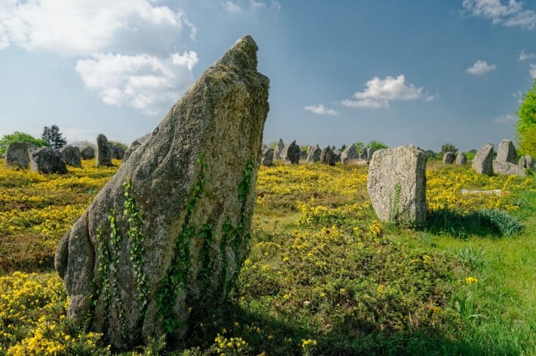 Paysage de Menhirs à Étel