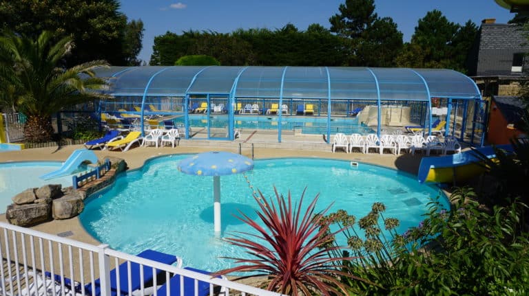 Espace aquatique du camping à Carnac