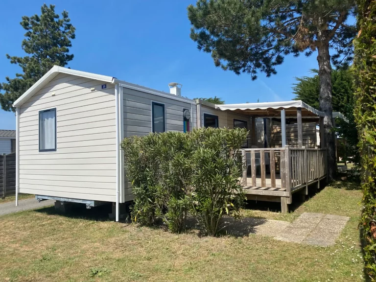 Vacances en mobil-home dans un camping nature en Bretagne